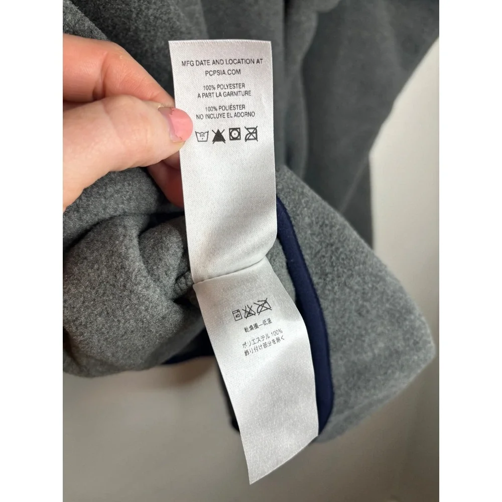 Patagonia Synchilla Snap-T Fleece Pullover Gray Blue Mens Small